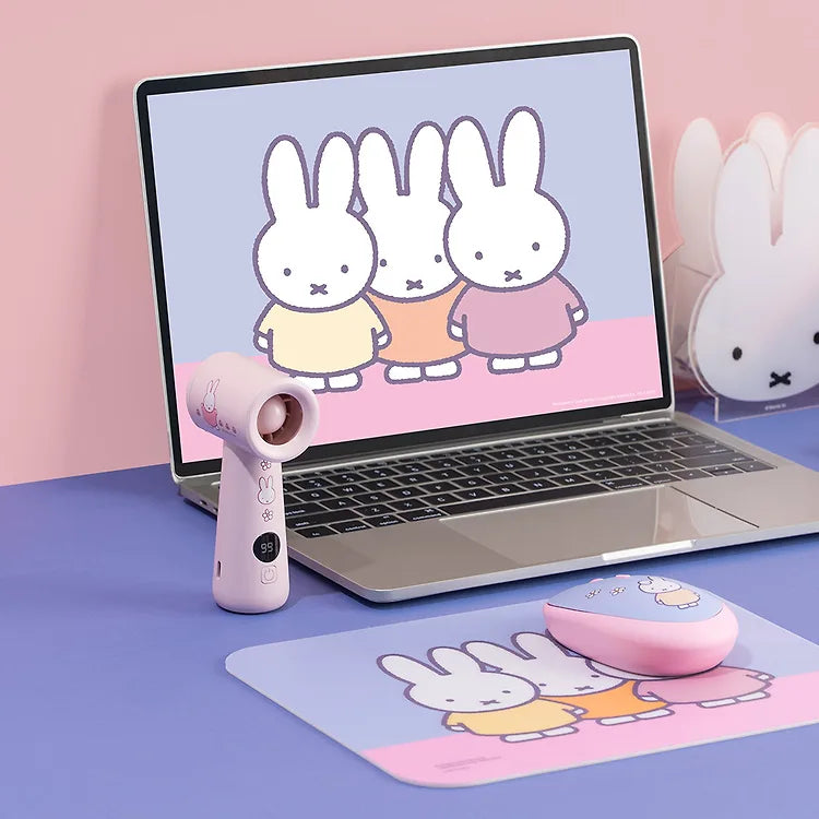 Miffy Portable Fan BLDC Aviation Motor High Speed Mini Handheld Fan