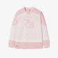 <Worn by Han So-hee> FILA Mesh jersey rugby long-sleeved T-shirt