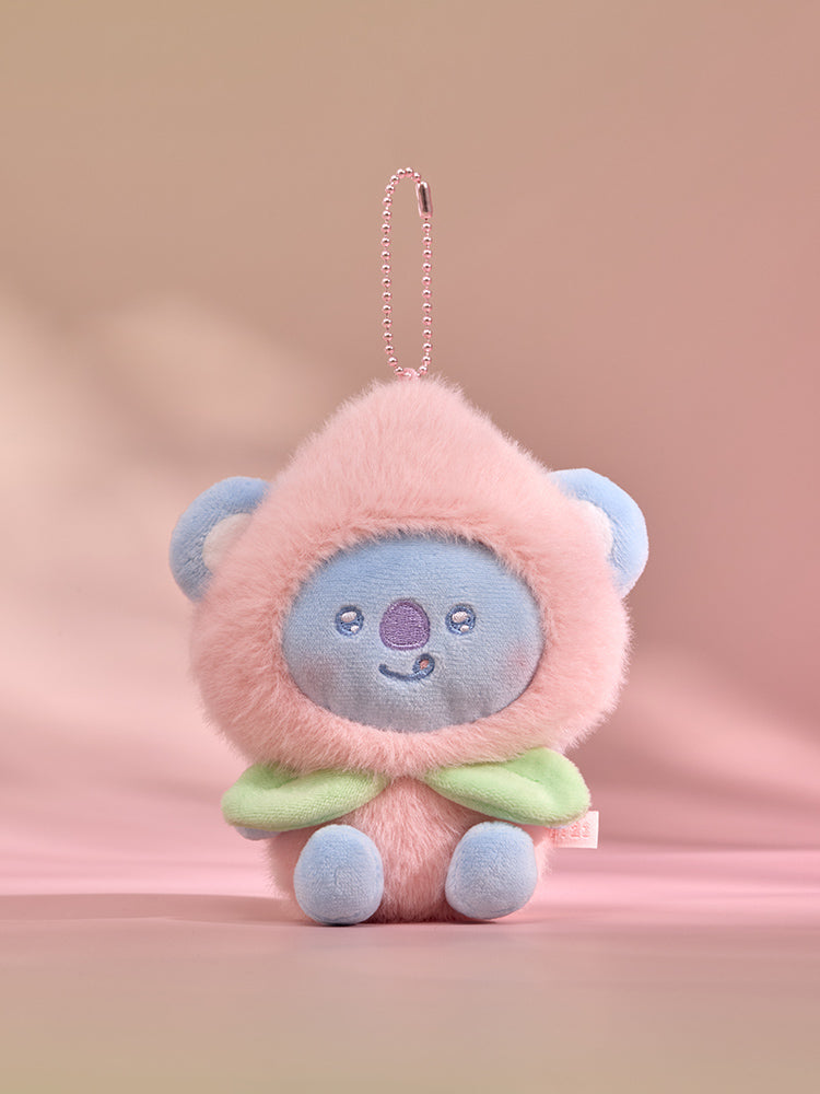 BT21 PEACH HOLIC PLUSH KEYRING