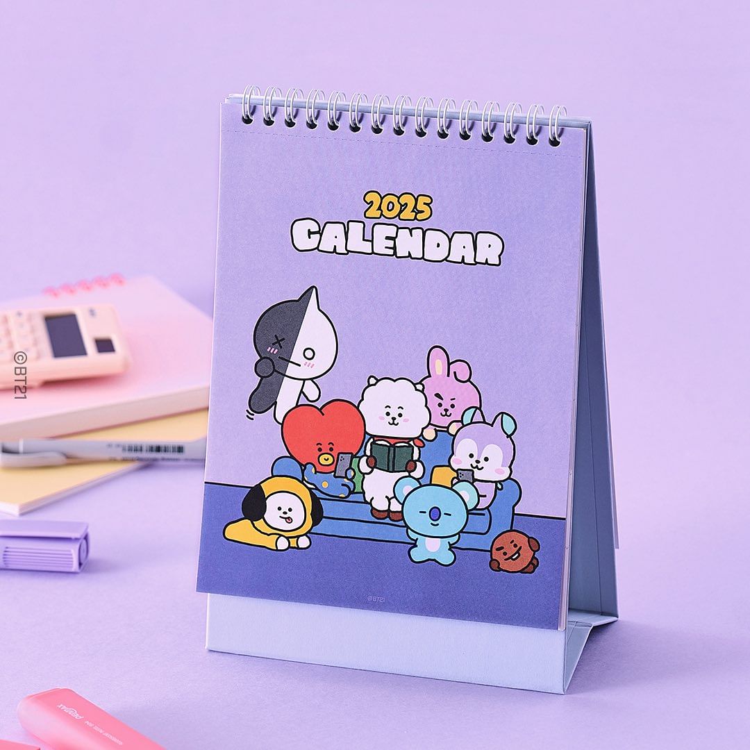 BT21 SWEET DREAMS AND 2025 CALENDER