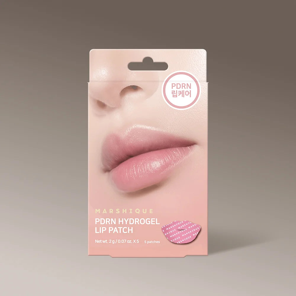 5 sheets of Marshique PDRN hydrogel lip patch