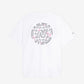 IU x New Balance Flower Gloves Graphic Short Sleeve T-shirt White(Semi Over Fit)