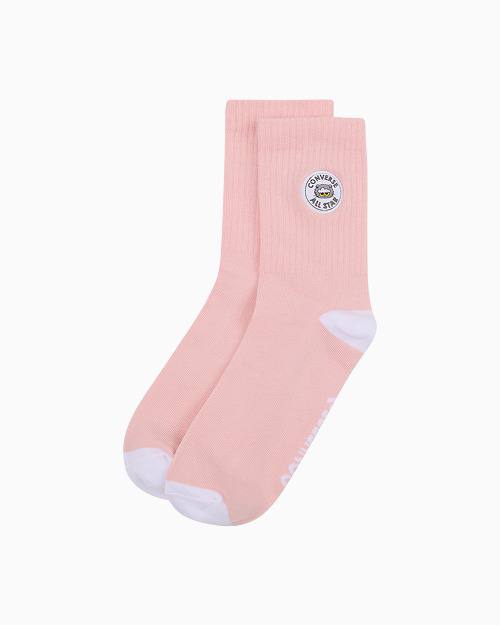 Converse x Zo&friends Mild Calf Socks Pink