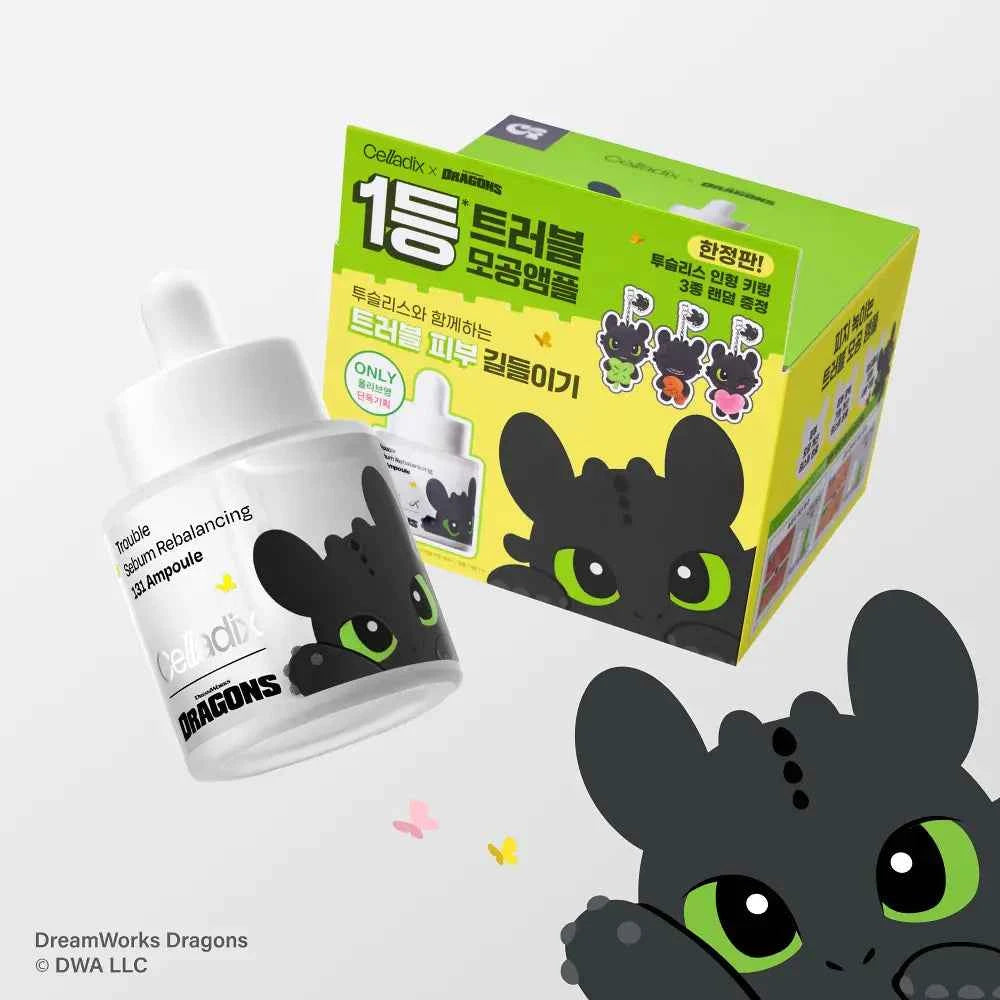 Celladix Sebum Rebalancing RX 131 Ampoule 30ml Special Set + 1 Random Keyring Gift