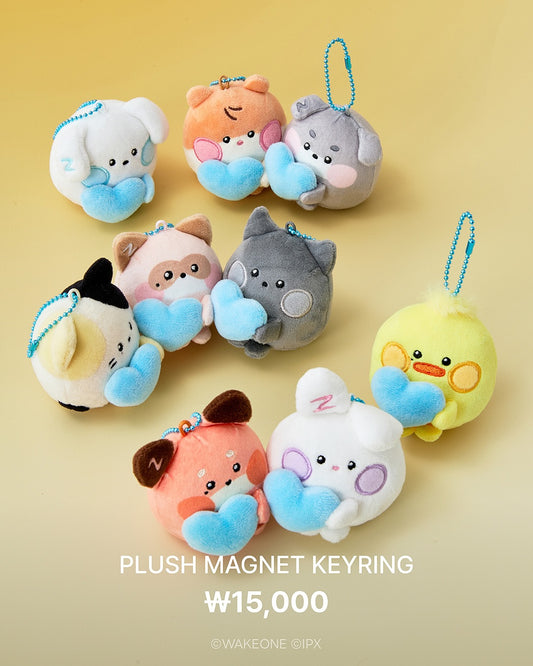 [Pre-order] ZEROBASEONE ZERONI PLUSH MAGNET KEYRING