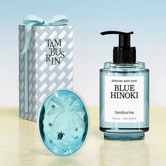 Tamburins Blue Hinoki Shower Body Wash