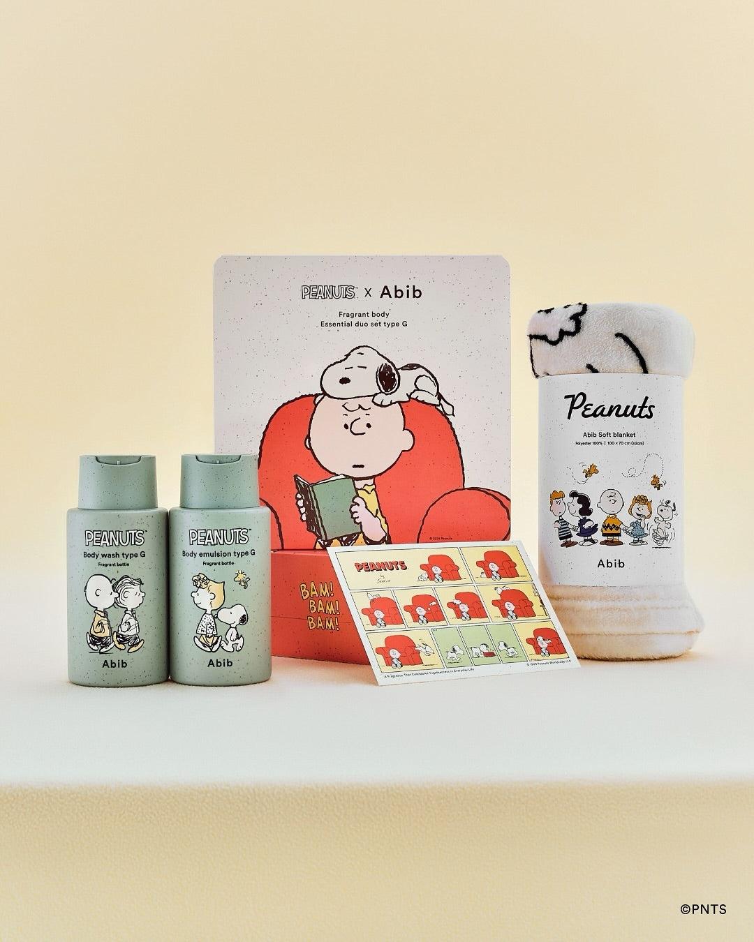 PEANUTS X ABIB Fragrant Body Duo Set (3 in 1)