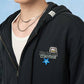 Converse x Zo&friends Zip up Hoodie Black