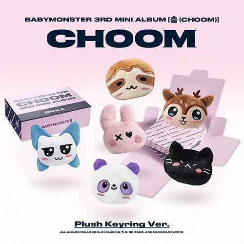 BABYMONSTER 3rd MINI ALBUM [CHOOM] Plush Keyring Ver.