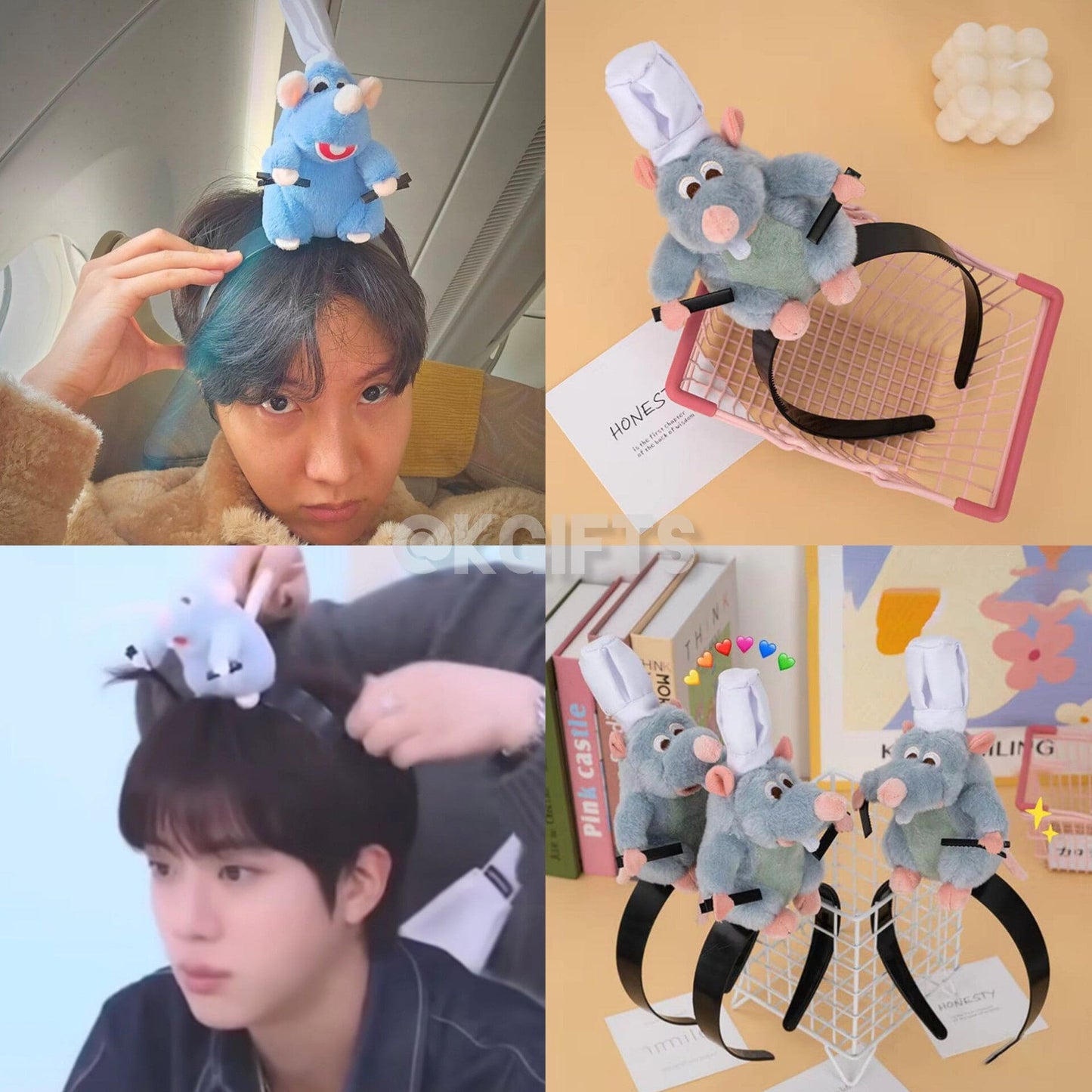 Ratatouille Hair Band(Used by Jin and Jhope from BTS)