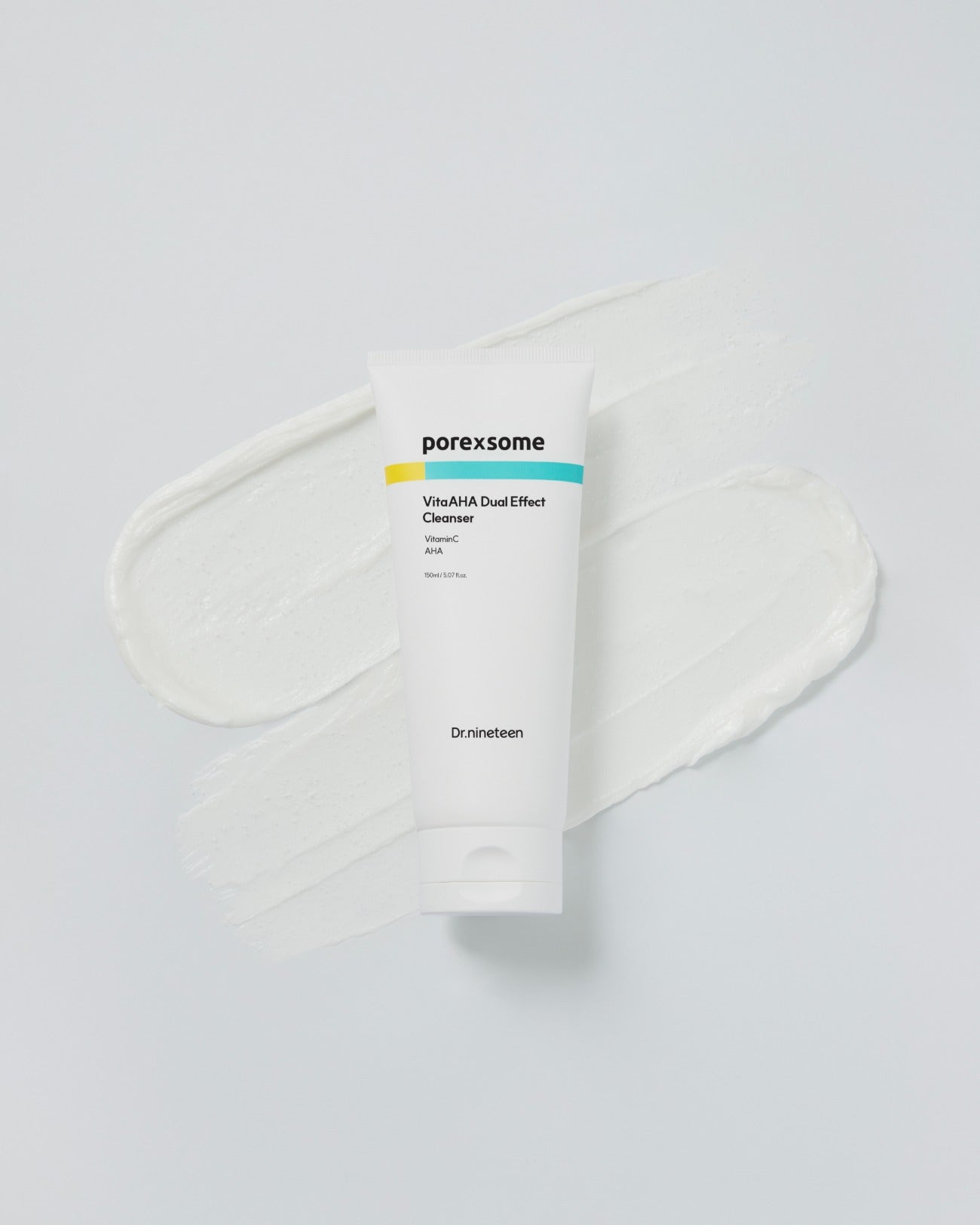 Dr. Nineteen Porexsome VitaAHA Dual Effect Cleanser 150ml - Kgifts.shop