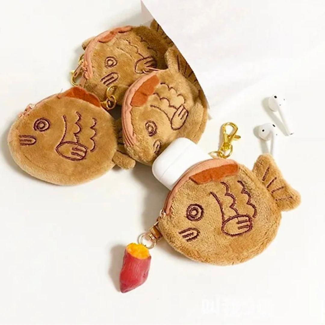 Bungeoppang Pouch Keyring & Bracelet+3 Brooches