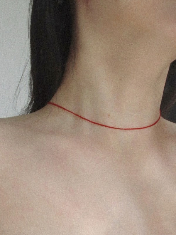 [Worn by BTS V] Thin Single Original Necklace