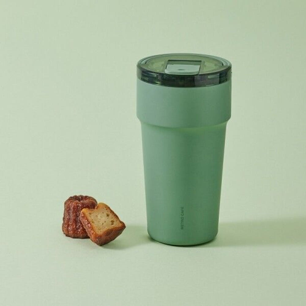 Lock & Lock Metro Cafe Top Handle Ceramic Tumbler  (LHC4416)