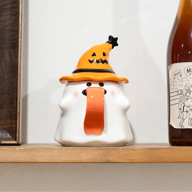 Halloween Ghost Tongue Mug