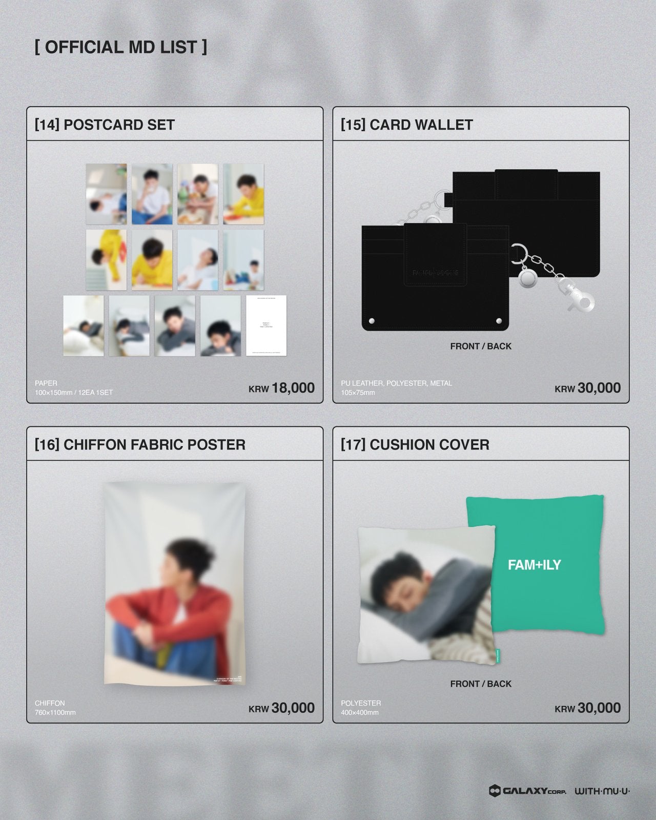 2026 G-DRAGON ‘FAM’ MEETING [FAM+ILY : FAMILY : FAM I LOVE YOU] OFFICIAL MD