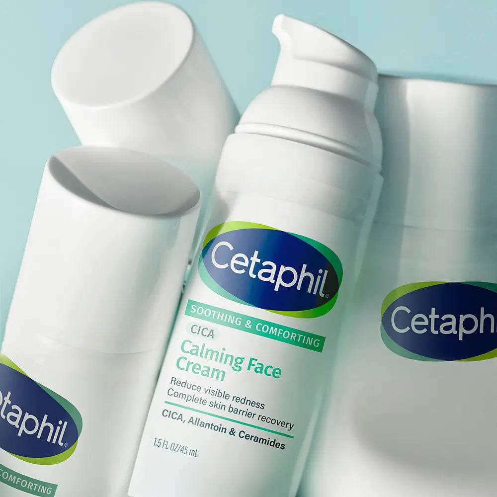 Cetaphil CICA calming face cream (1+1) (+Daily hand towel )