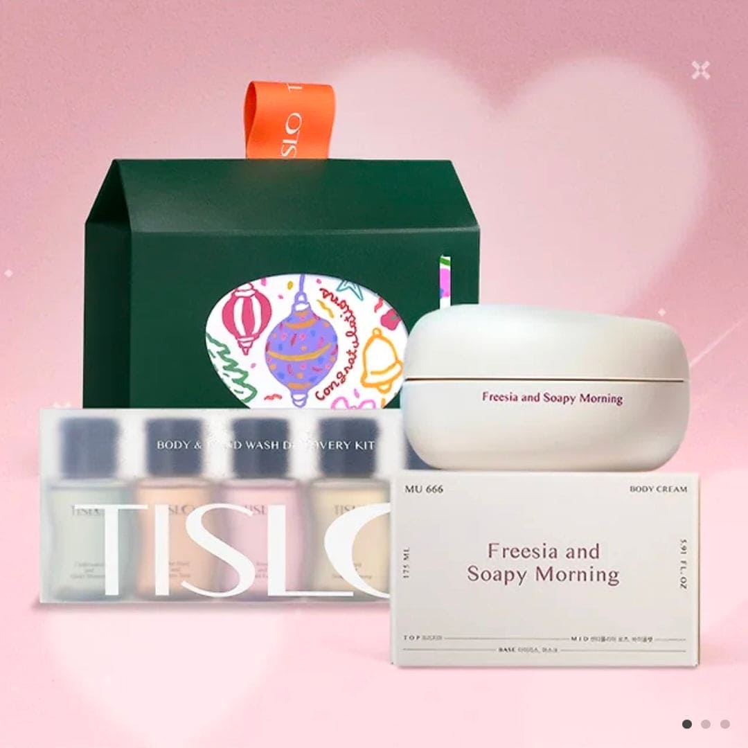 Tislo Body cream + wash discovery set [+Limited Gift Packing]