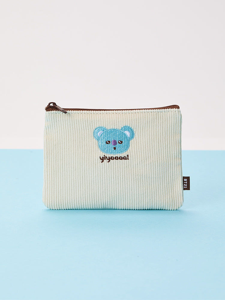 BT21 Today's Face Square Pouch