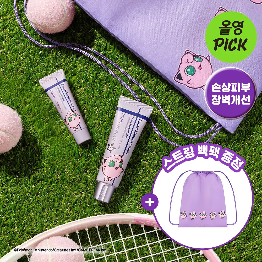 [Pokemon Edition] Centelian 24 Madeca Cream Active Renew PDRN 50ml plan (+15ml + Bag)