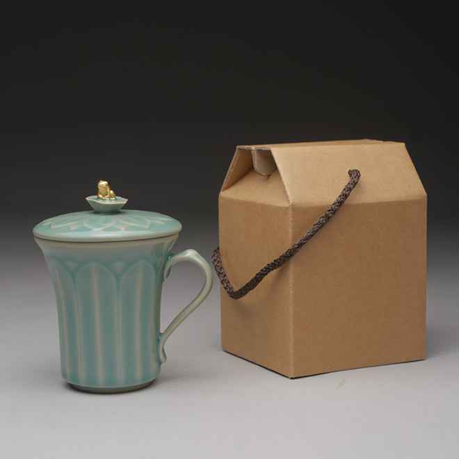 MU:DS Celadon Golden Frog Mug (+Munch's Bag)