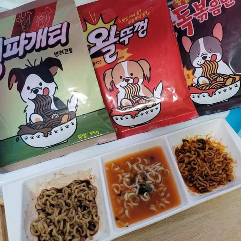 Puppy Ramen Homemade Snacks