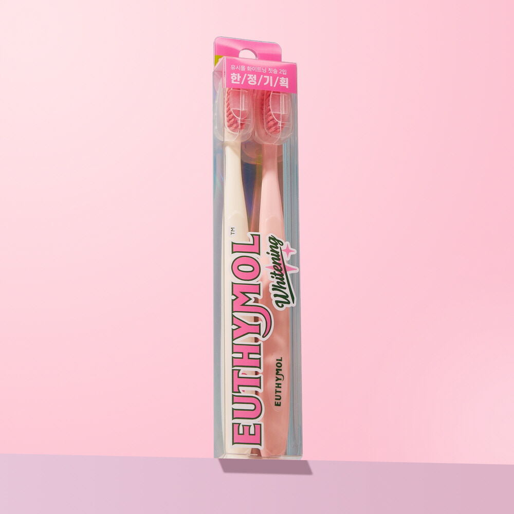 Euthymol Whitening Toothbrush(2) + My Melody Toothbrush Holder