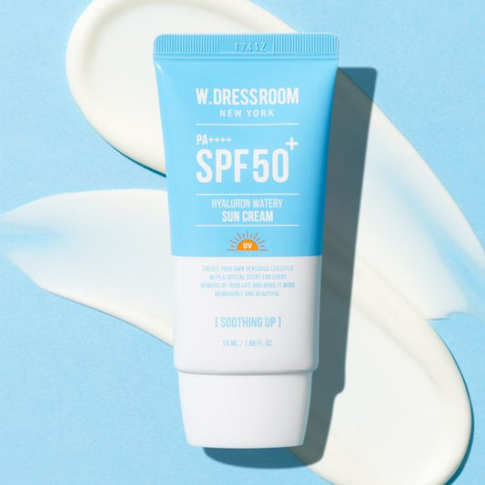 W.DRESSROOM Hyaluronic Watery Sun Cream SPF50+ PA++++ 50ml
