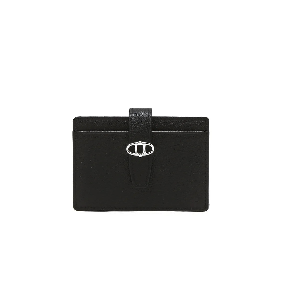 Black Buckle Card Wallet AAHO5F590BK