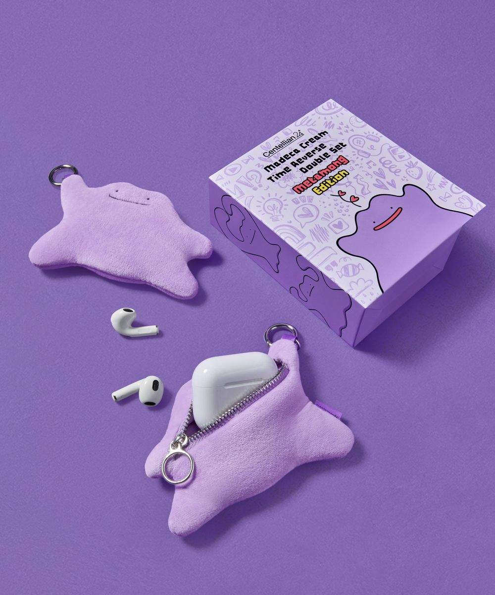 Madeca Cream Time Reverse Metamon Edition 50ml x 2 + Metamon Keyring Pouch