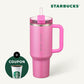Starbucks Love Daze SS Stanley Quencher Tumbler 1183ml