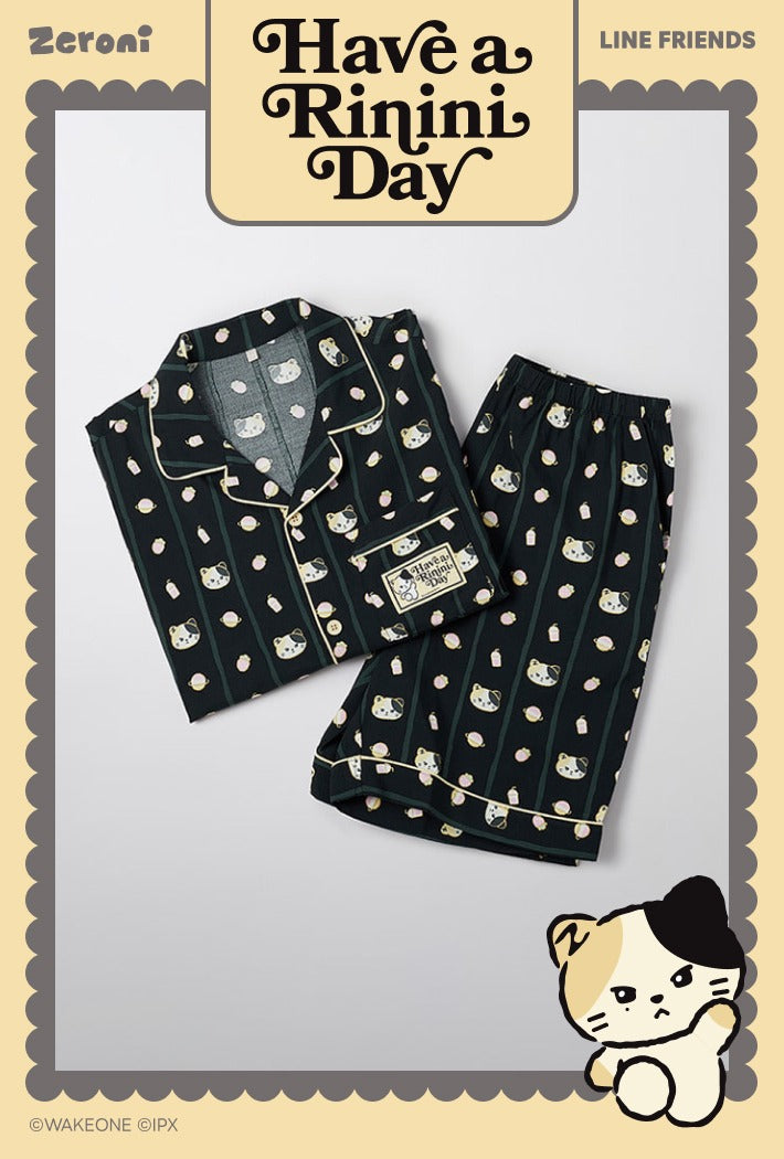[Spao x Zeroni] Short Sleeve Pyjama Set