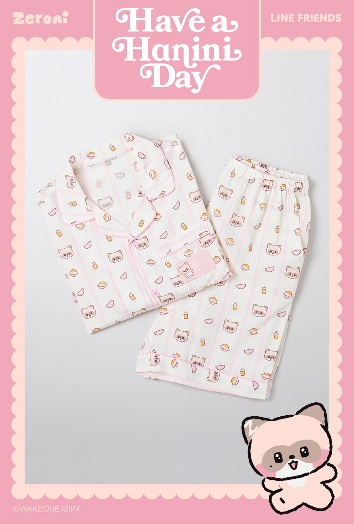 [Spao x Zeroni] Short Sleeve Pyjama Set