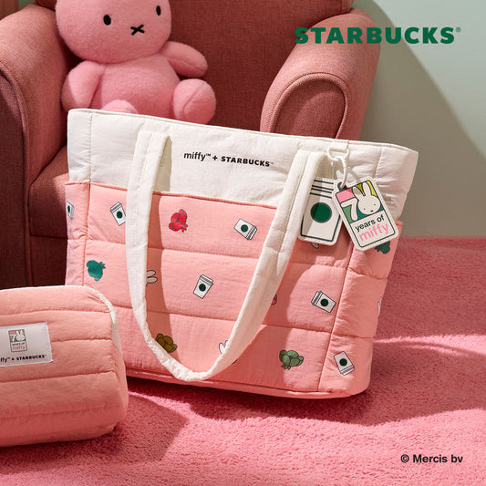Forever Miffy Puffer Bag Large × Starbucks