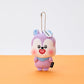 BT21 Today's Face Heartbeat Plush Keyring