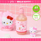 Plu Vita Glow Moisture Glow Scrub Body Wash Melrose 500ml Limited Edition[+ Hello Kitty Shower Ball Gift]