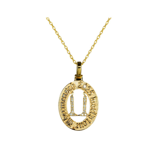 G-DRAGON -  ÜBERMENSCH Necklace (CUBIC ZIRCONIA VER.)