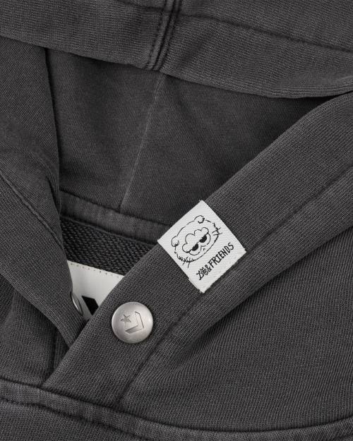 Converse x Zo&friends Zip up Hoodie Gray