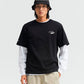 IU x New Balance Flower Gloves Graphic Short Sleeve T-shirt Black (Semi Over Fit)