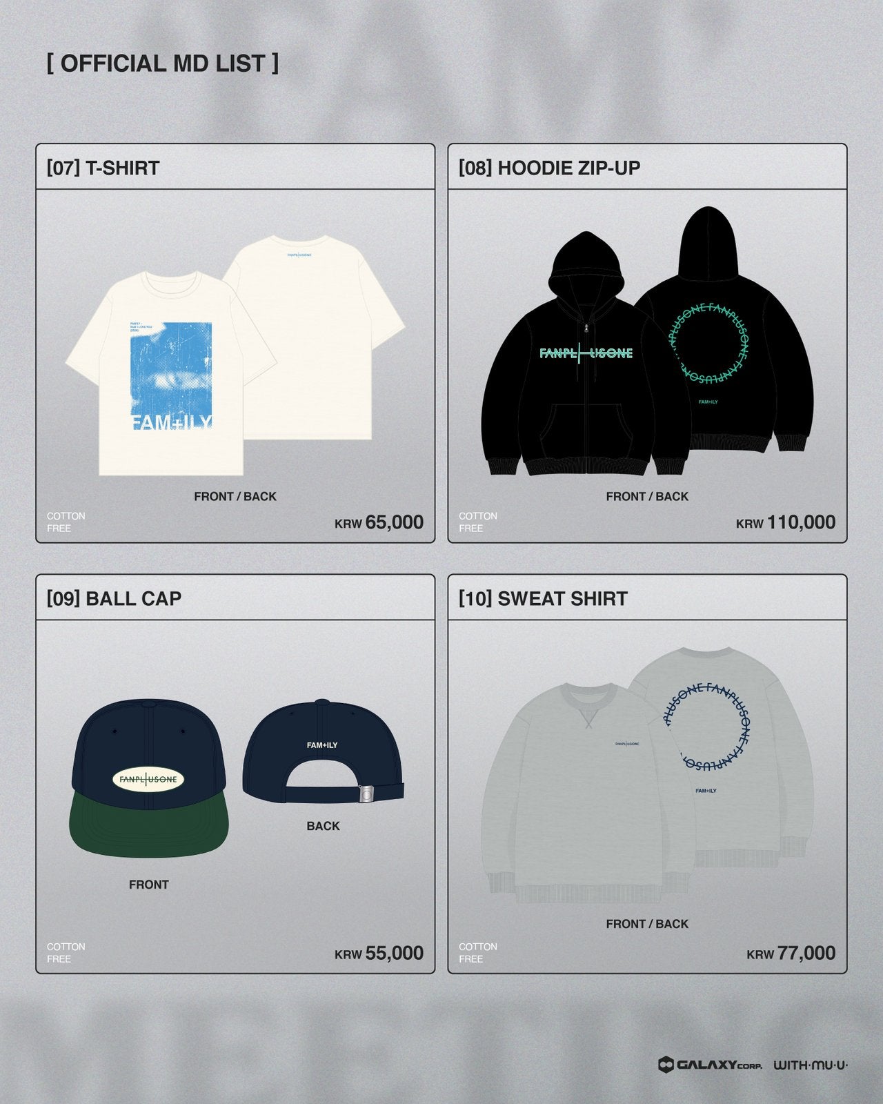 2026 G-DRAGON ‘FAM’ MEETING [FAM+ILY : FAMILY : FAM I LOVE YOU] OFFICIAL MD