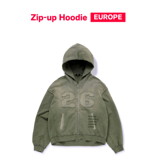 BTS Zip-up Hoodie_Europe