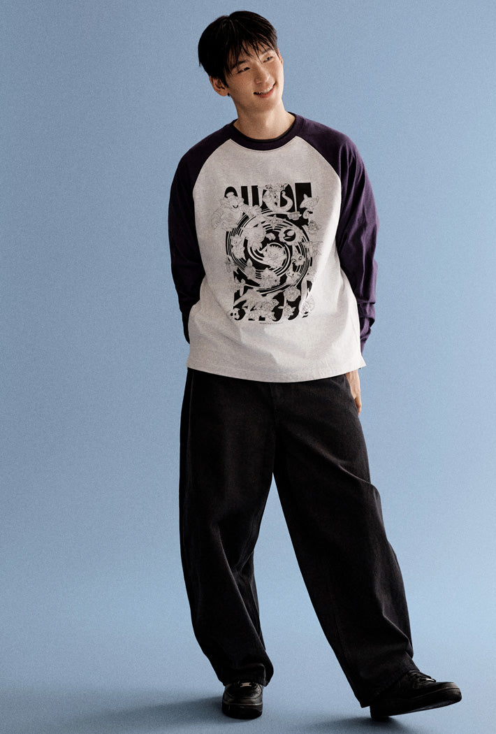 [Pokemon] Long Sleeve T-shirt (PURPLE) - Kgifts.shop