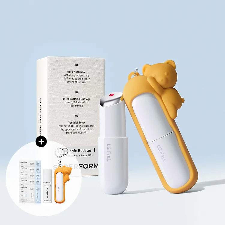 LG Pra.L Makeup-Enhancing Device Galvanic Booster [Free Keyring]