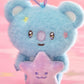 BT21 The Journey Purple Star Doll Keychain