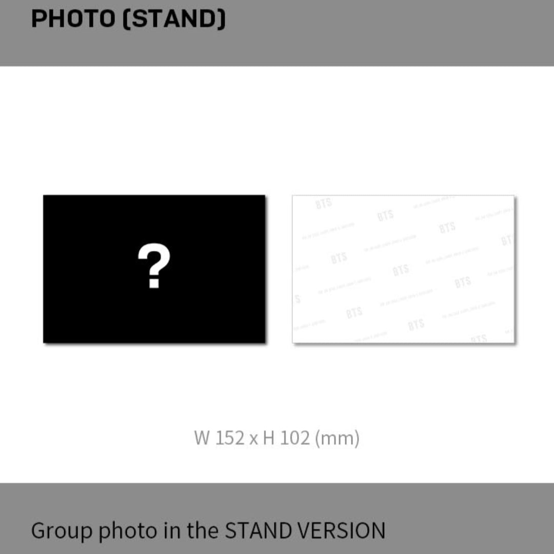 BTS MERCH BOX # 8 Official Membership ARMY NEW Picture Frame