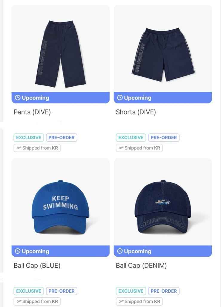 BTS Swim Official Merch (Pre Order)