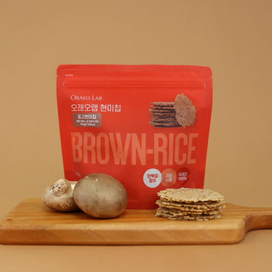 Oraeo Lab Brown Rice Chips,3 Types, 170g
