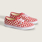 VAN x Cortis Authentic primary check ( Red)