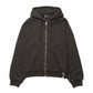 The First Fan Zip up Hoodie 02 Dark Gray