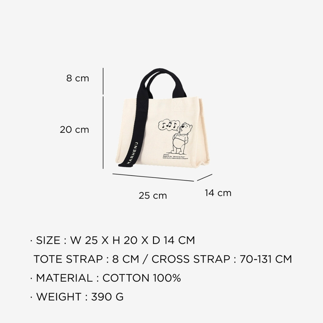 Marhen: J x Disney Winnie the Pooh Rico Mini Bag Ivory